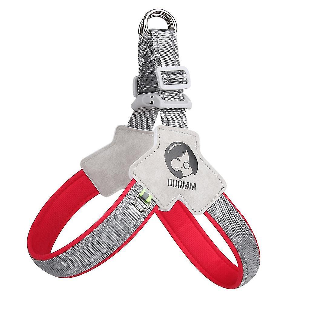 Dog Vest Adjustable Breathable Training Back Reflective Strap For Outdoor