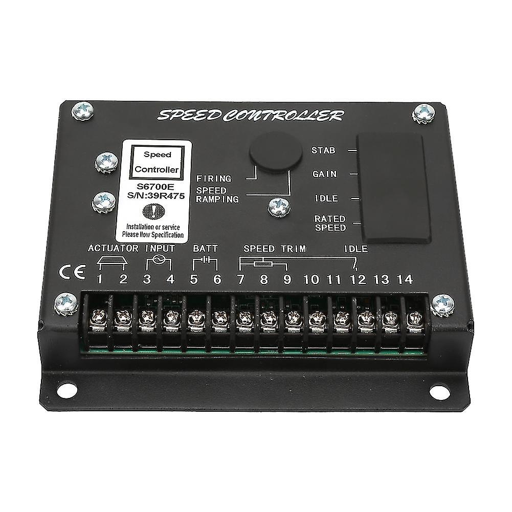 S6700e Speed Controller Electronic Generator Control Module Panel For Cummins Generator
