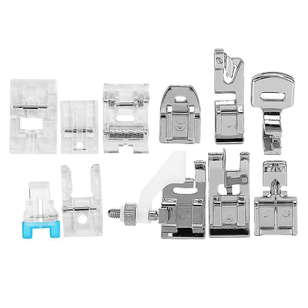 Sewing Machine Presser Foot 11-Piece Universal Tool Kit For Household Use Compatible With Most Home Sewing Machines