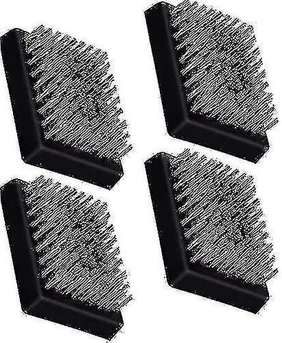4 Pack Replacement Grill Brush Heads, Cordless, Replaceable Heads Compatible With Most Grill Brushes Haoyi