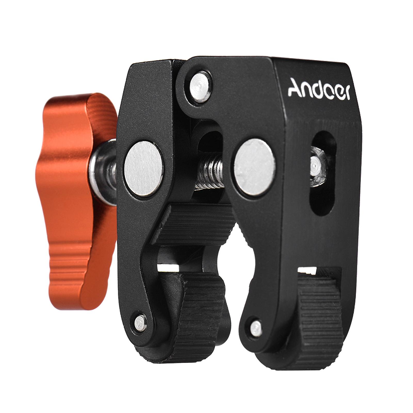 Crab Pliers Clip Super Clamp With 1/4 Inch & 3/8 Inch Screw Hole