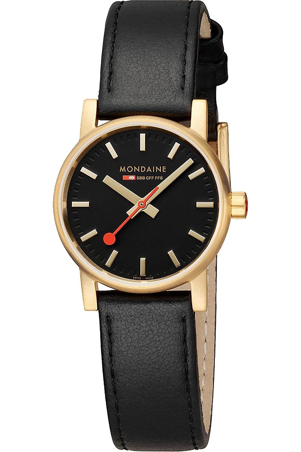Evo2 gold Men's Analog Quartz Watch with Cowhide Bracelet MSE.30120.LB