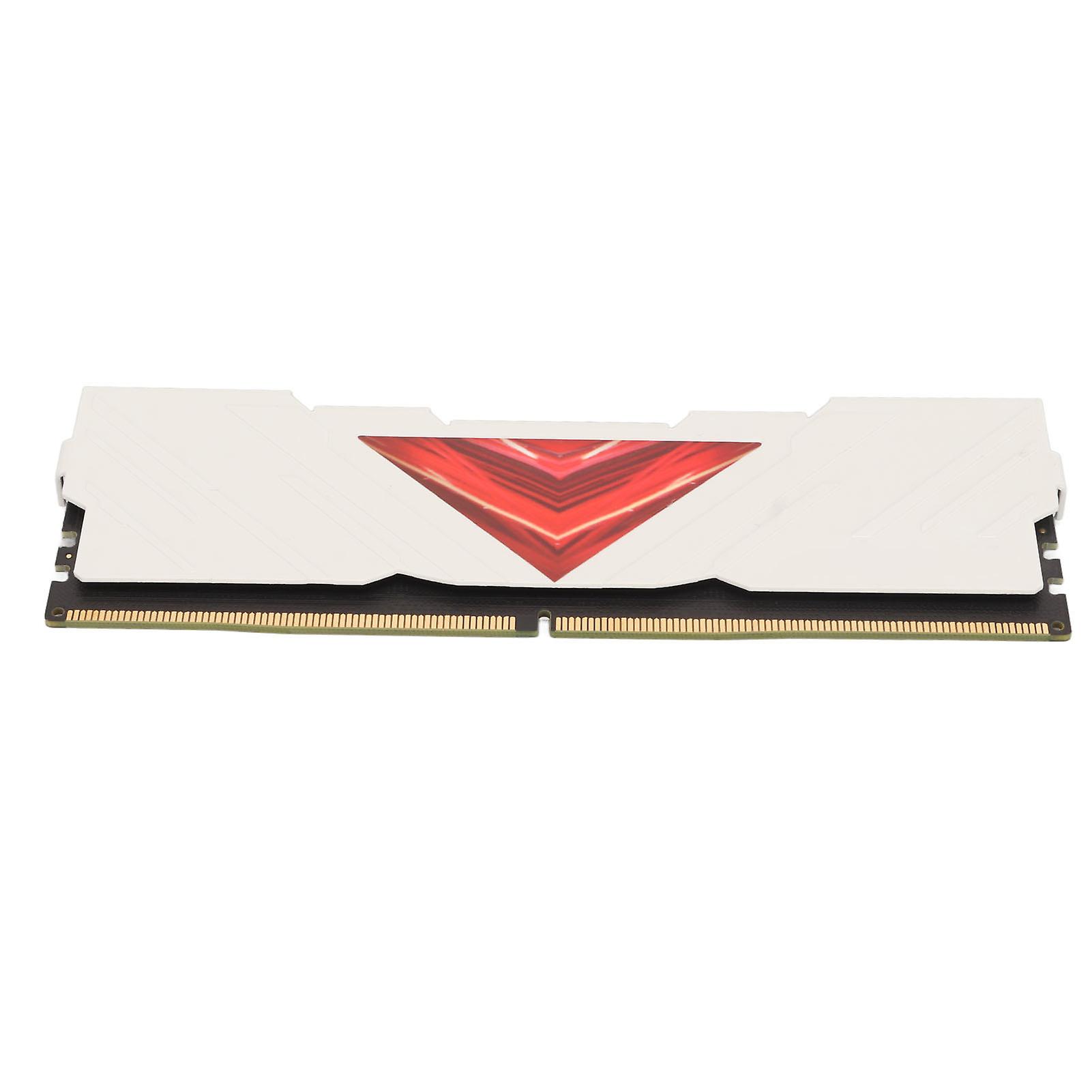 16GB DDR5 RAM 4800MHz Frequency 38400 Bandwidth Plug and Play Effective Heat Dissipation Laptop Memory for PC White