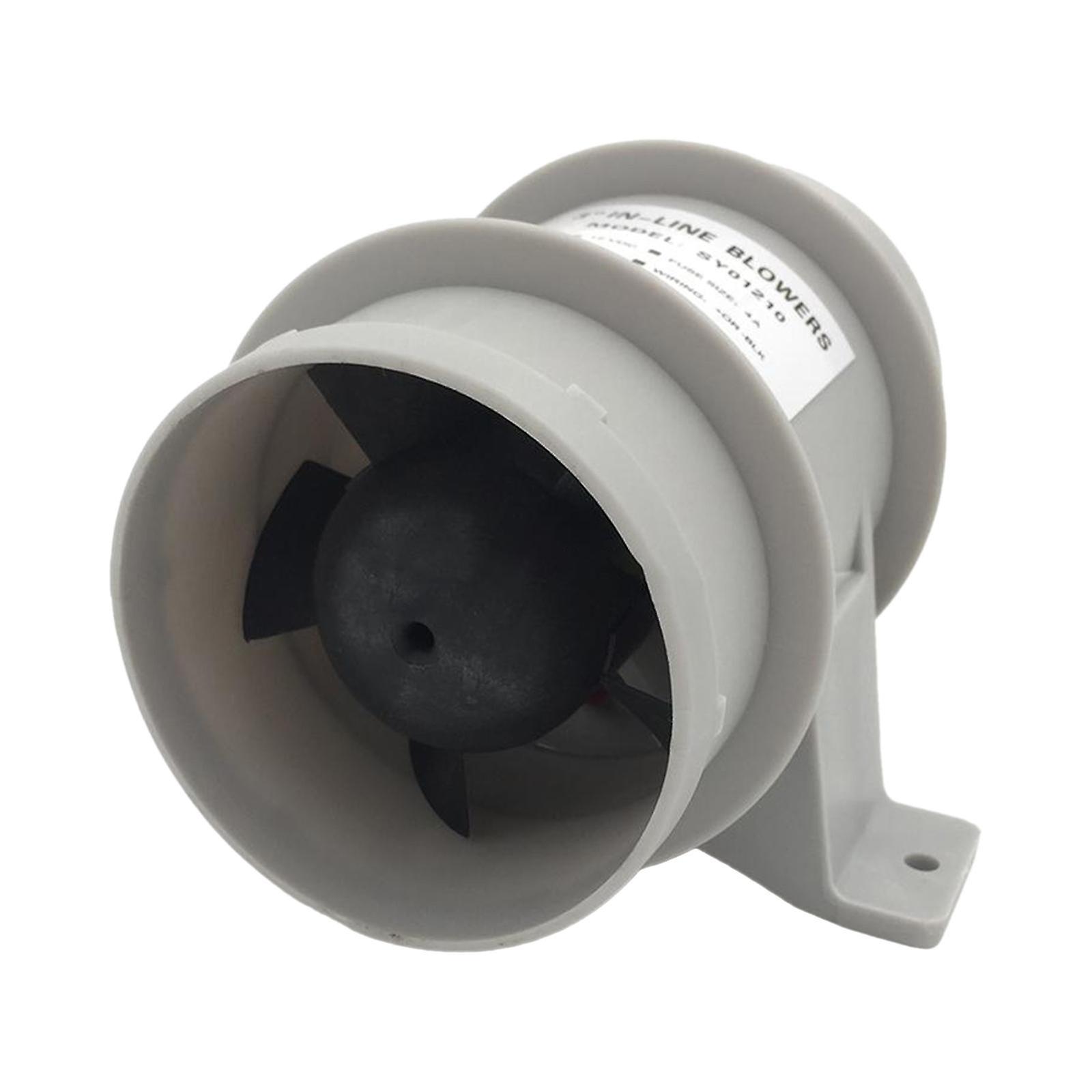 Ventilateur marin silencieux 12V résistant à l’eau Débit d’air élevé - 3 pouces de diamètre