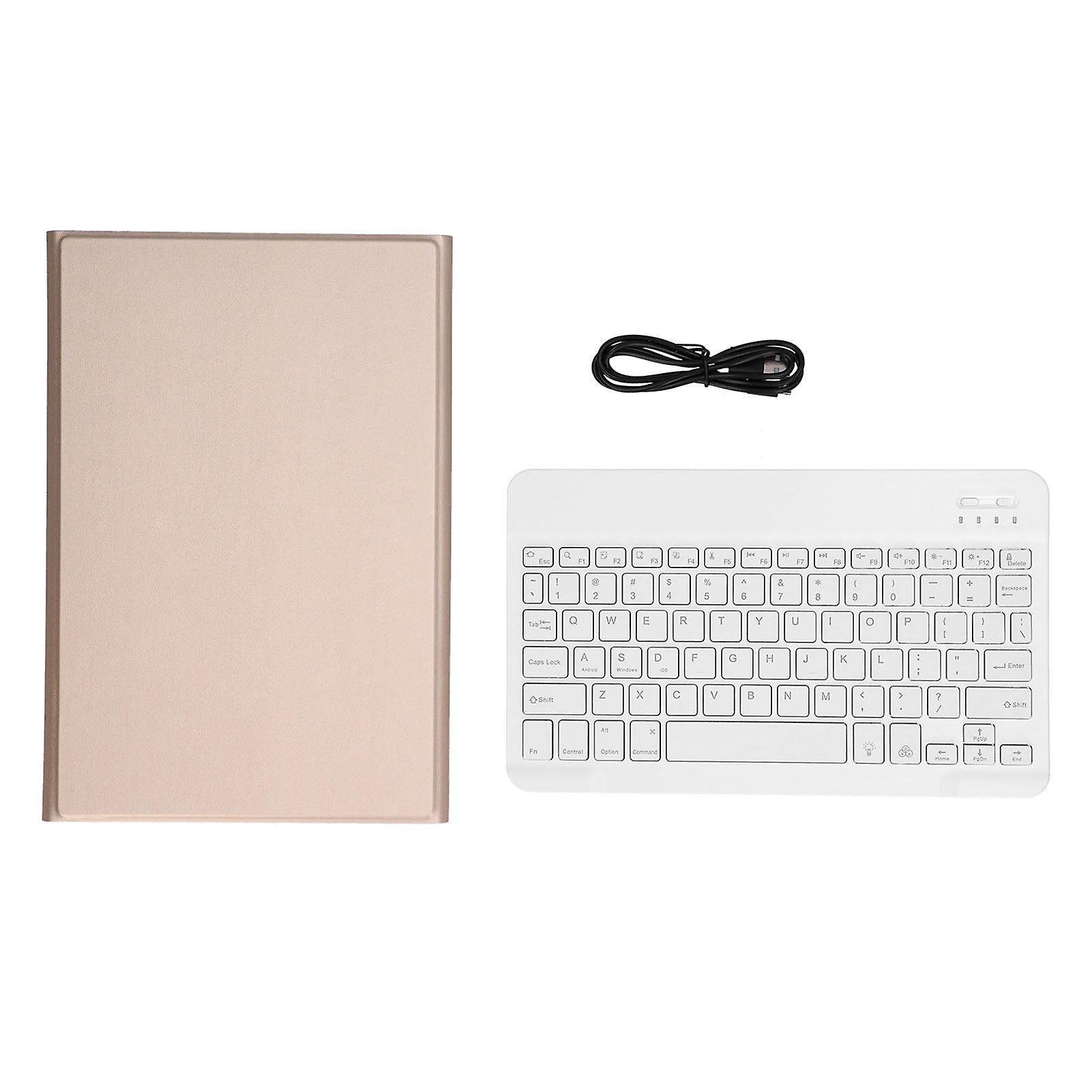 Wireless Keyboard J706FTPU Detachable Computer Accessories with Artificial Leather Cover for Lenovo/Tab Pro 11.5 Inch