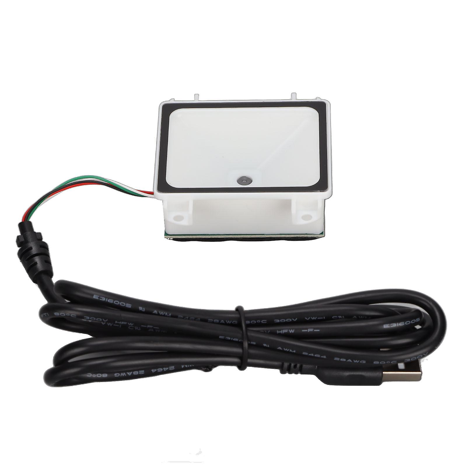 Barcode Scanner 2D Embedded Wired USB Infrared Auto Sensing Desktop Barcode Reader for Mobile Payments