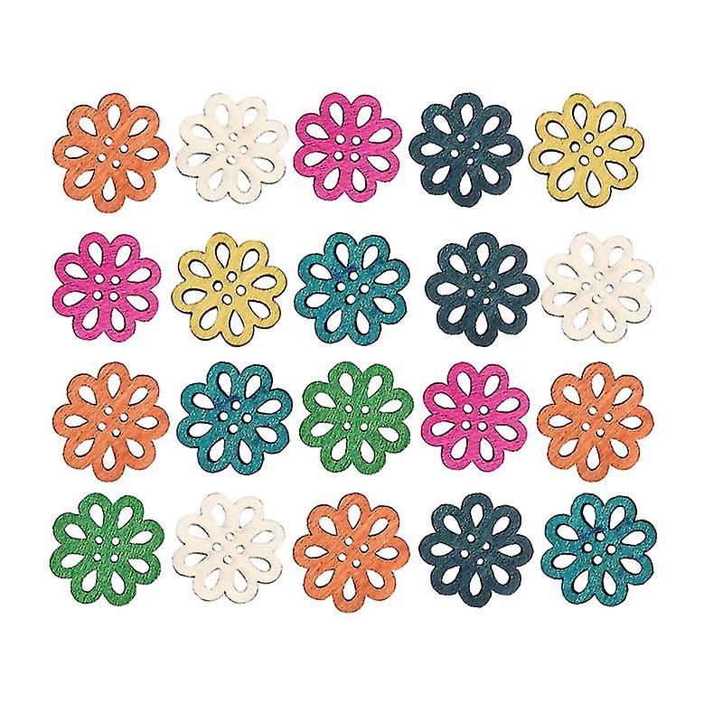 100pcs Button Crafts For Clothing Scrapbook