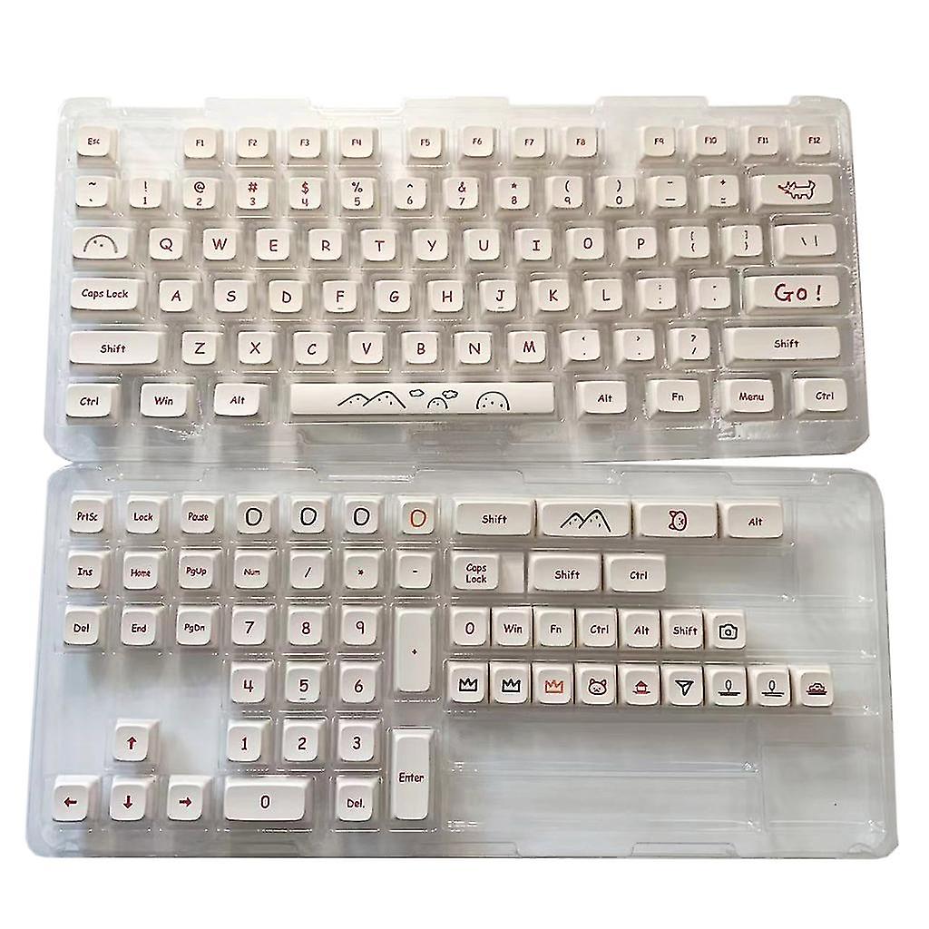 Xda Profile Mango Fruits Keycap Pbt Dye Sublimation Set For Cherry Mx Switch