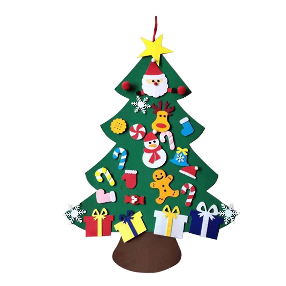 DIY Felt Christmas Tree New Year Home Decor Gift for Children
