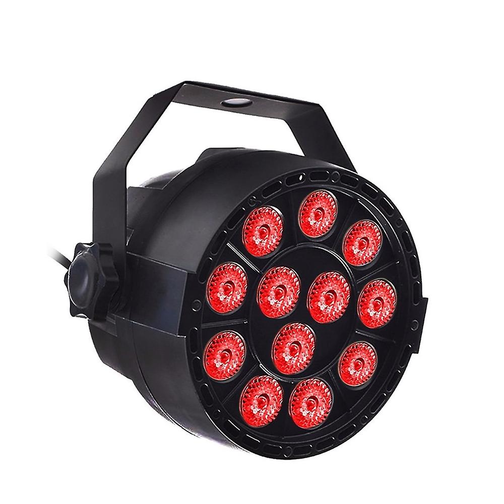 Lixada AC90-240V 30W 12 * 3 in 1 RGB LED Stage Par Light Lighting Fixture Supported DMX512/ Sound Ac