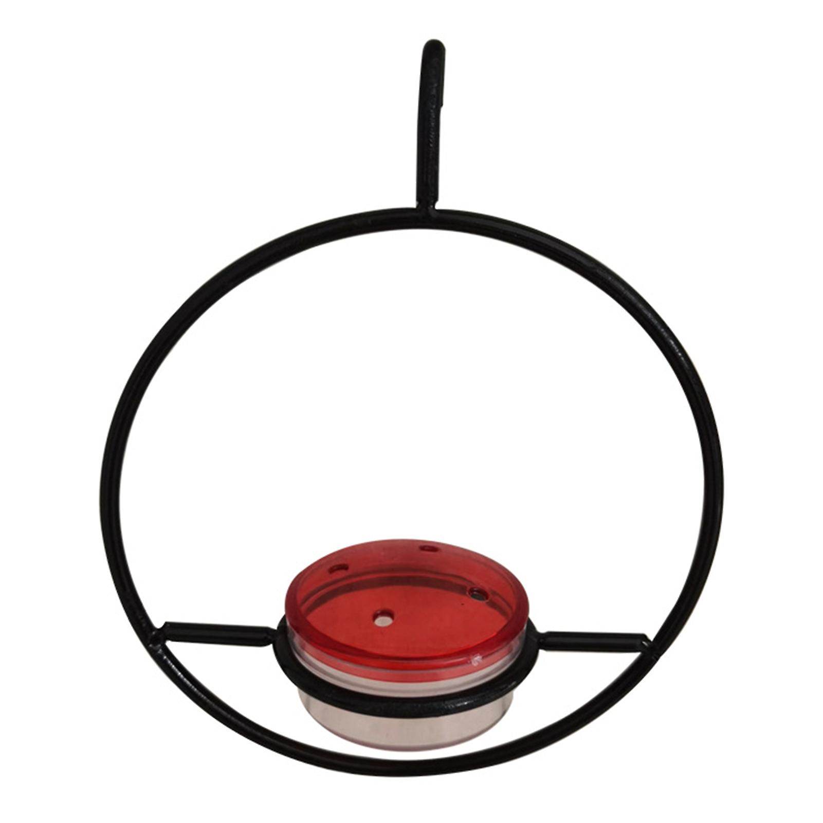 Hanging Metal Simple Birds Feeder Easy Carry Feeding Device For Backyard Housewarming Gift