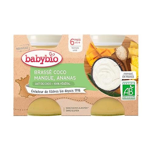 Vegetable Brewed with Coconut Milk - Pineapple Mango 2 units of 130g