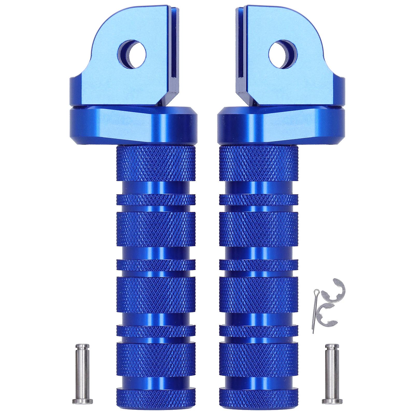 Motorcycle Motorcycle Pedals Rest CNC Aluminum Modification for YAMAHA MT‑03 MT‑07 MT‑09 MT‑10 MT‑25Blue