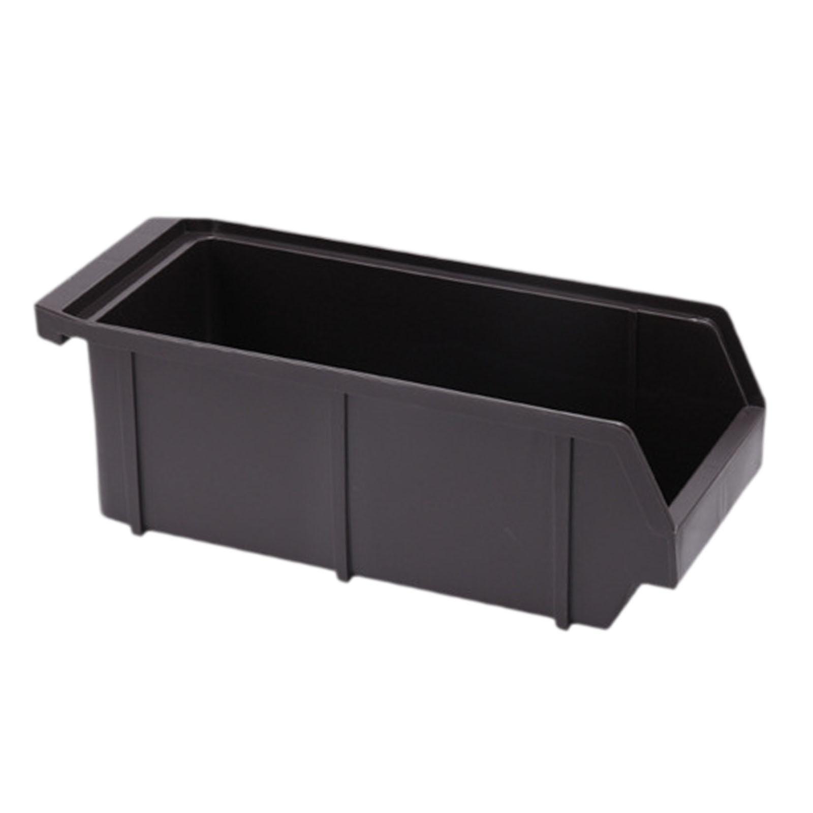 Drawer Type Storage Box Black Versatile for Tea Shops Cabinet Dressing Table 1 Grid