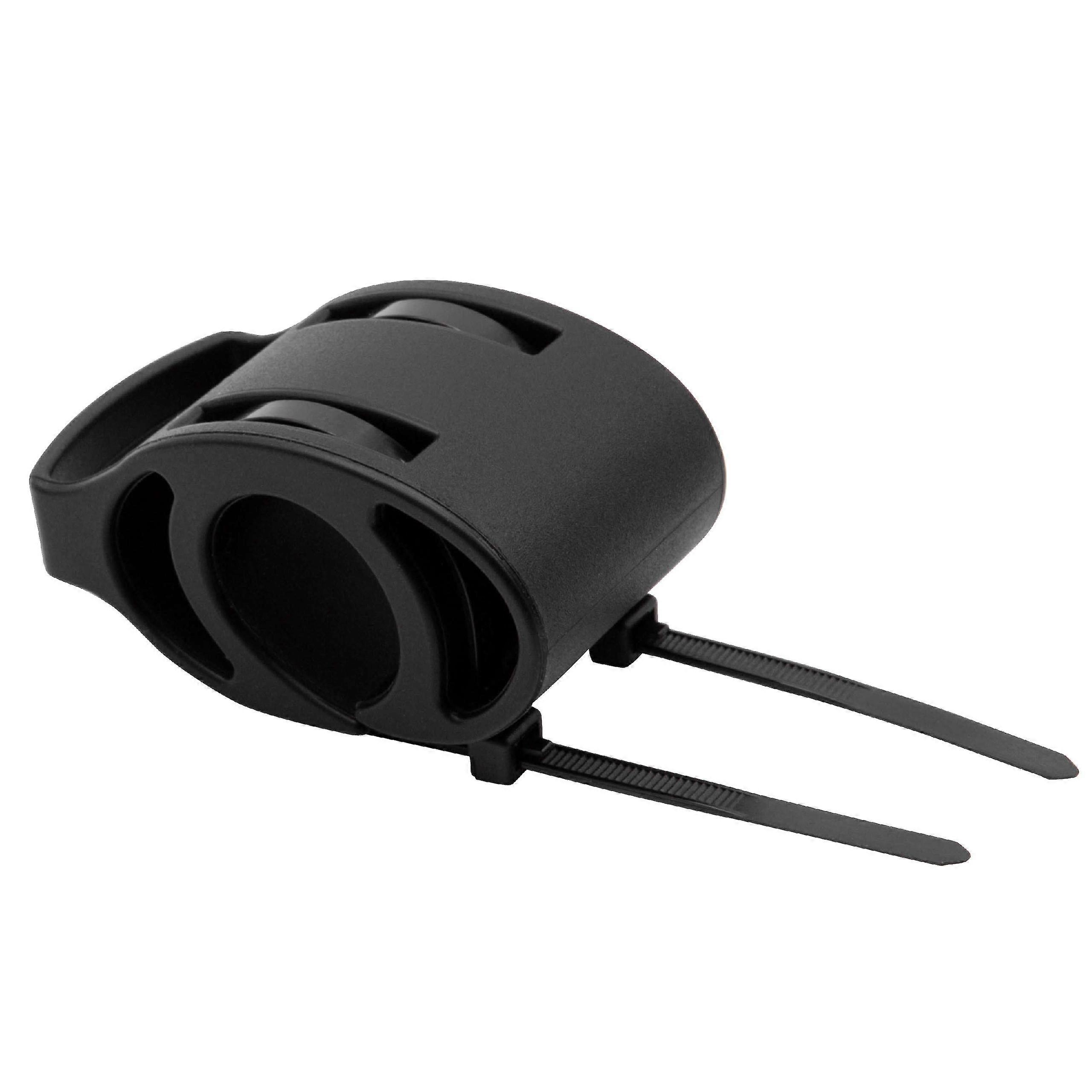 vhbw 自行车支架兼容 Garmin Forerunner 630、735xt、910XT、610、920XT、620 手表和所有常见的 GPS 手表 - 硅胶、黑色