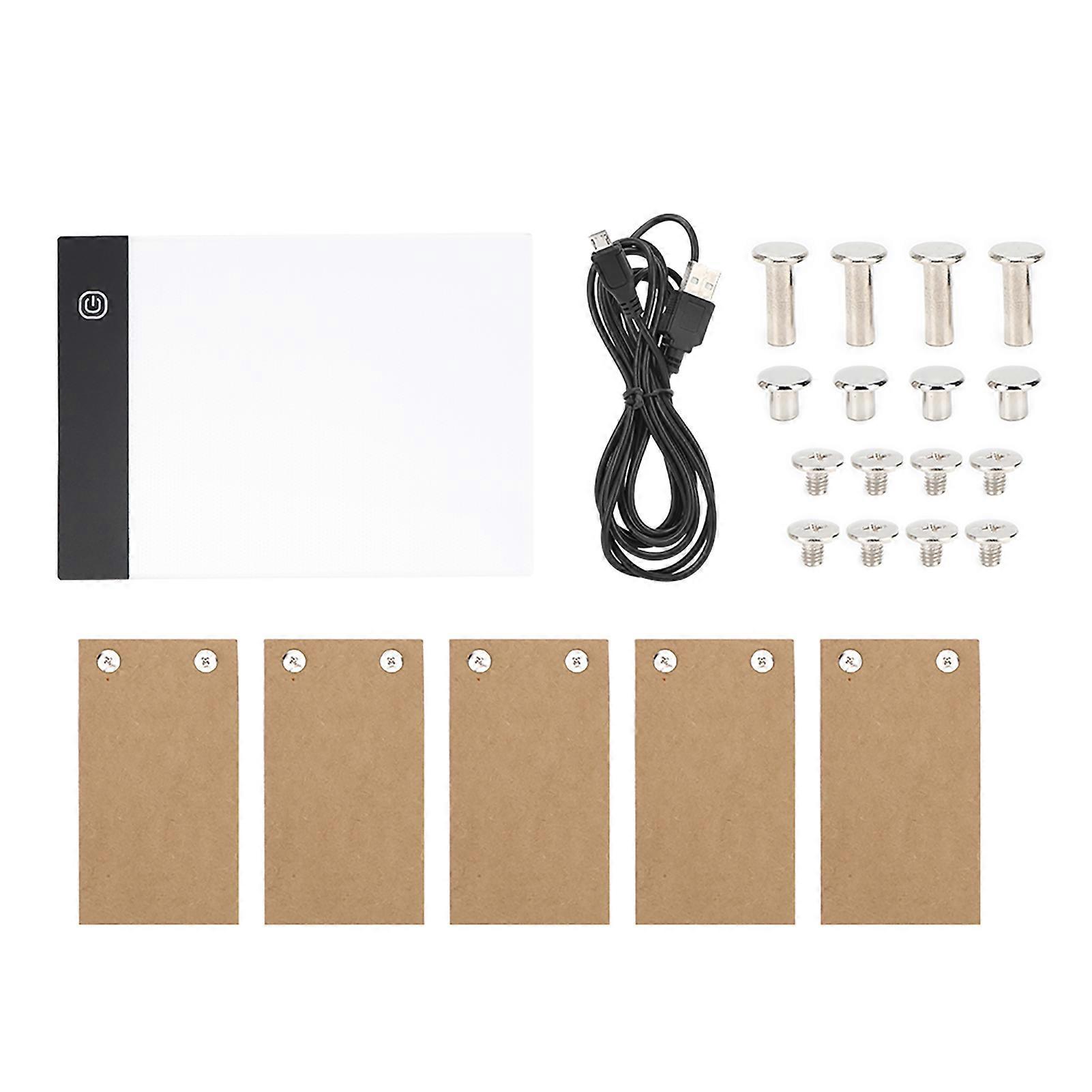 A5 Hand Drawing Led Board Set Ultra Thin Portable 9in Painting Tool For Animation Industry(usb )
