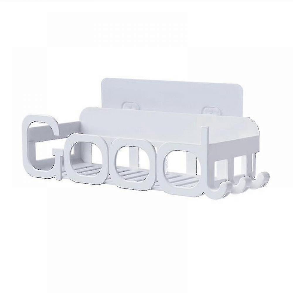 Bathroom Shelf Shower Caddy Kitchen Storage Rack Self Adhesive Shampoo Holder