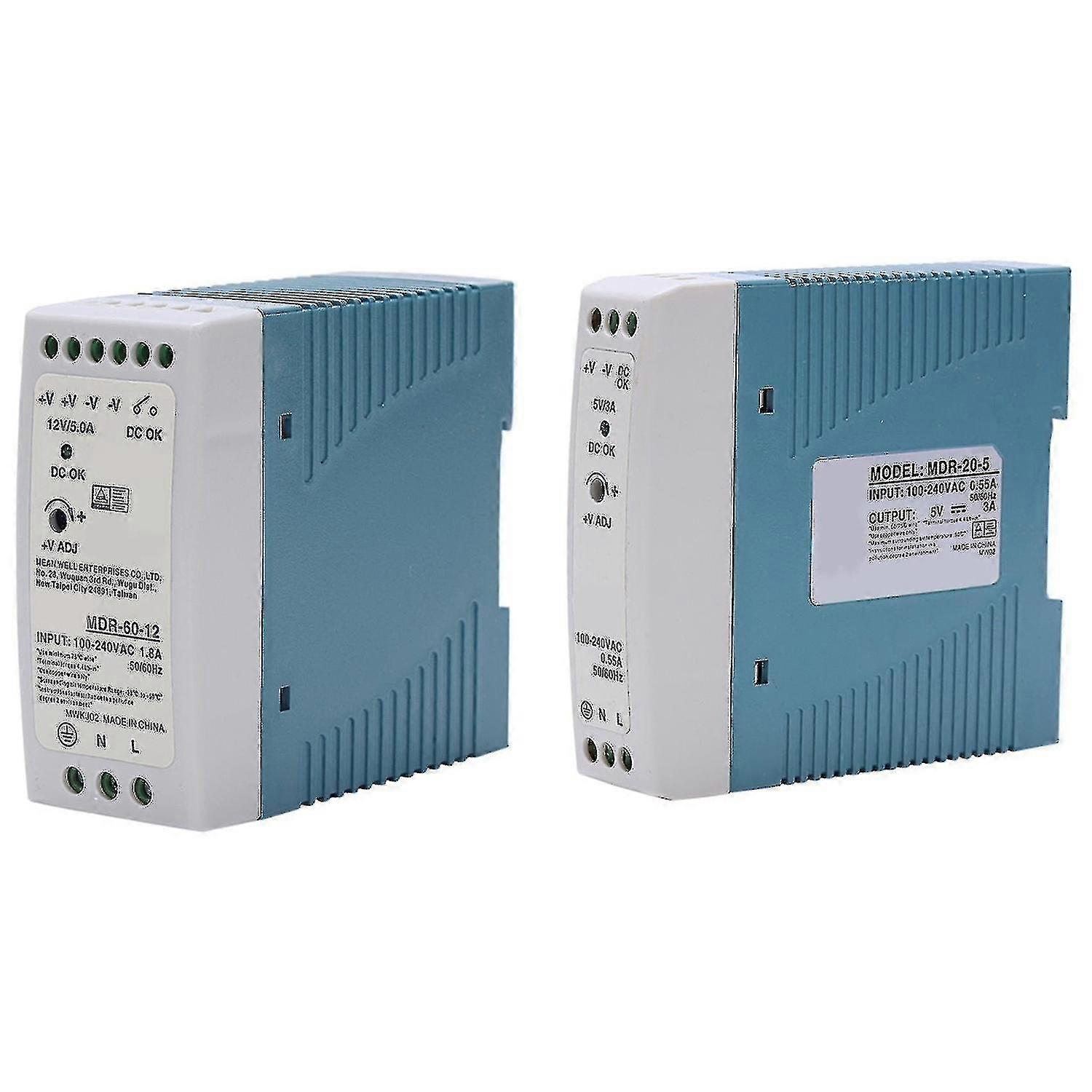 Mdr-20 5v 20w Din Rail Ac- Driver Volta Regulator