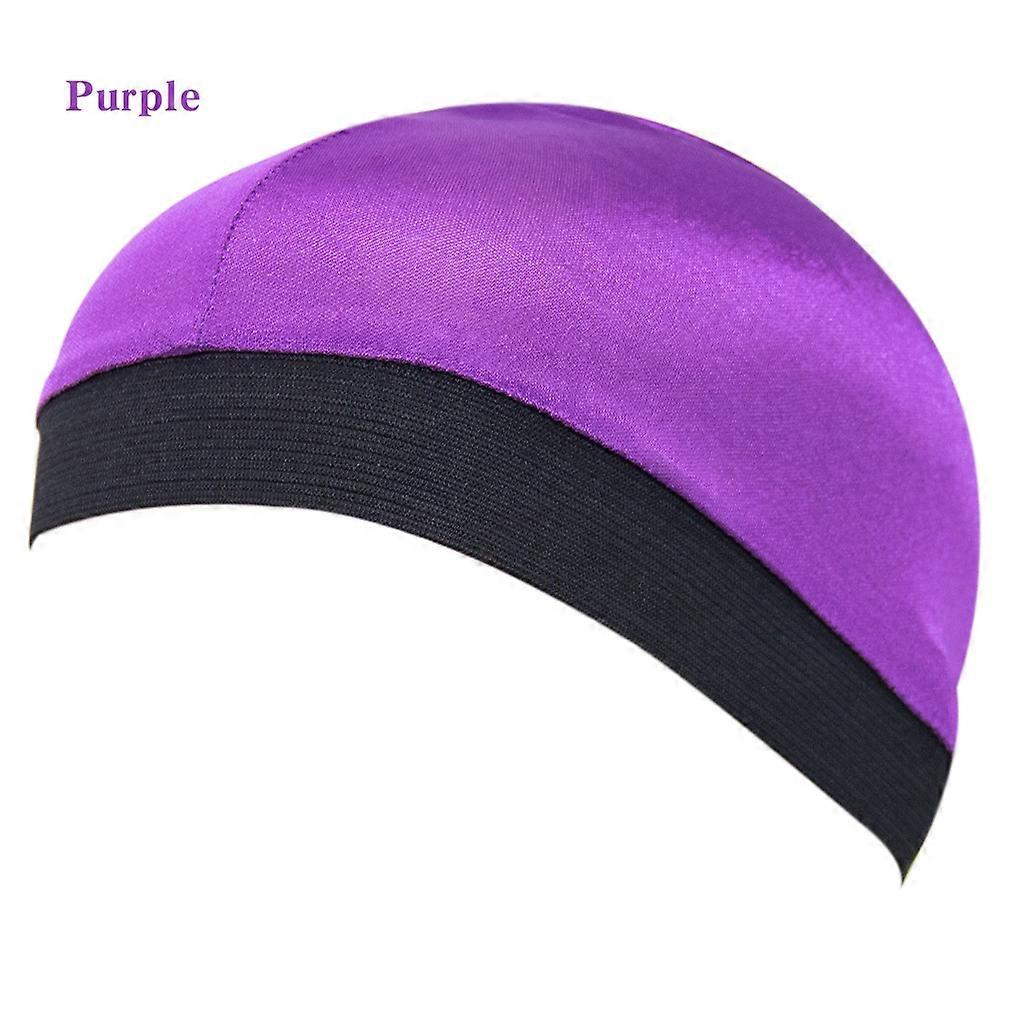 2 Piece Silky Stocking Wave Cap, Doo Rags Compression Cap
