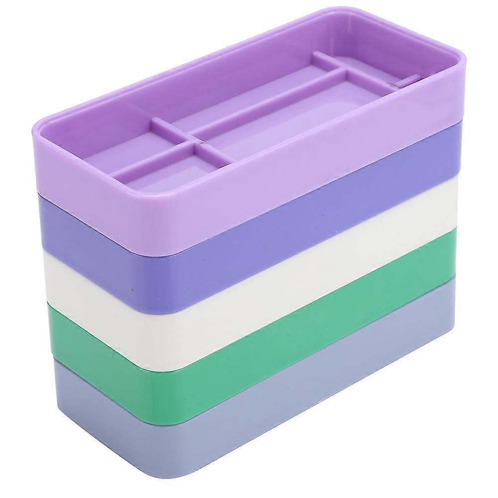 5 Layer Plastic Watch Parts Screw Storage Box Watch Tool Holder Container