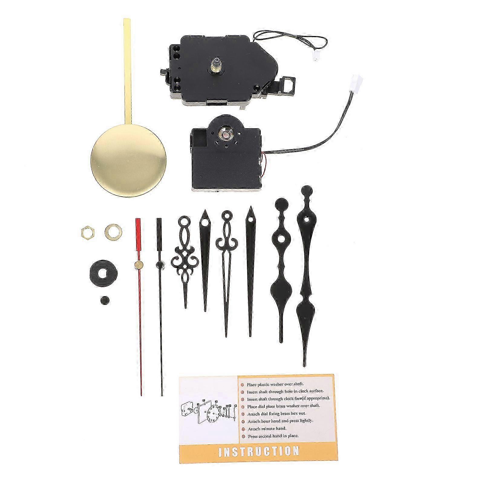 1 Set Pendulum Quartz Clock Movement Westminster Clock
