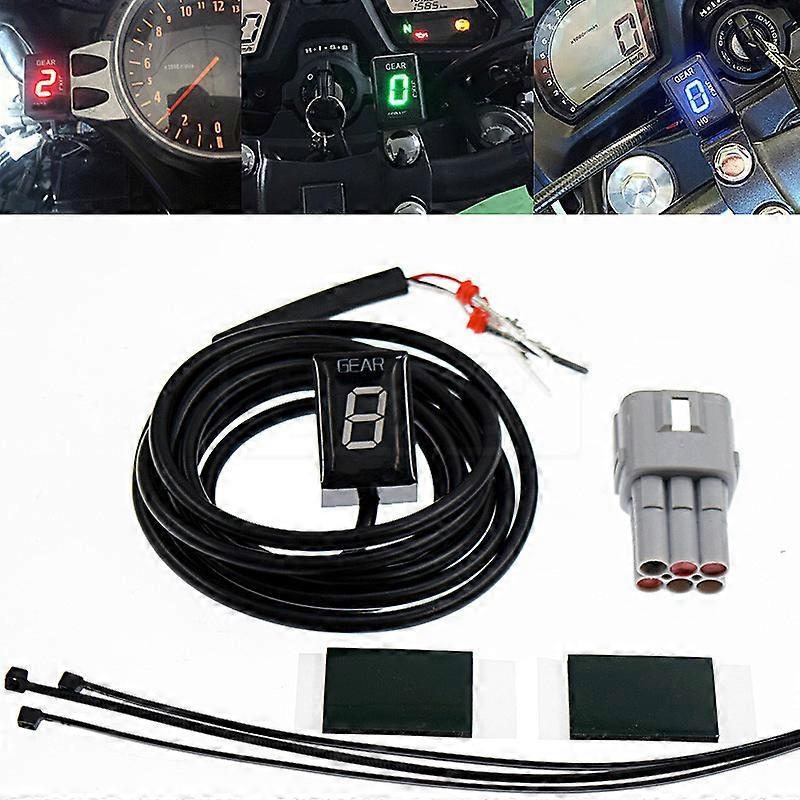 For Suzuki GSF650 GSF1250 N/NA Bandit 2007 2008 GSF 650 1250 Bandit Motorcycle 1 - 6 Level Gear Indicator Digital Gear Meter