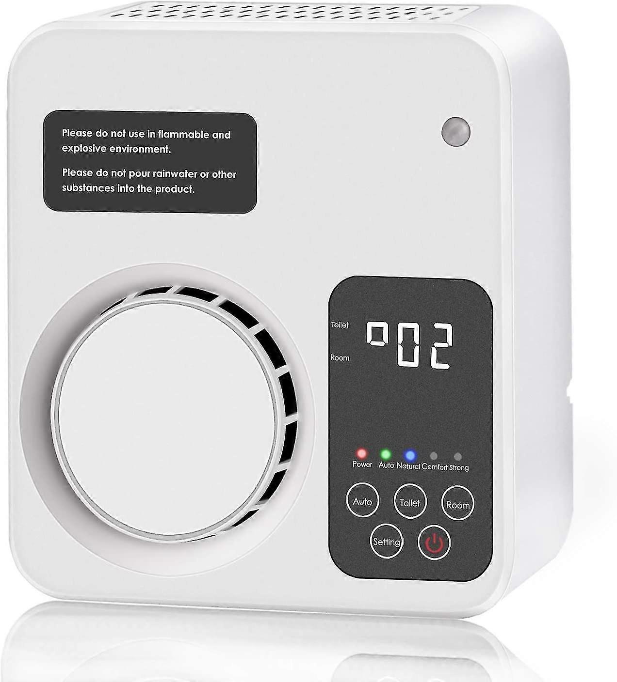 Ozone Generator Ionizer Air Purifier Smart Operation Odor Eliminator Air Freshener(white)