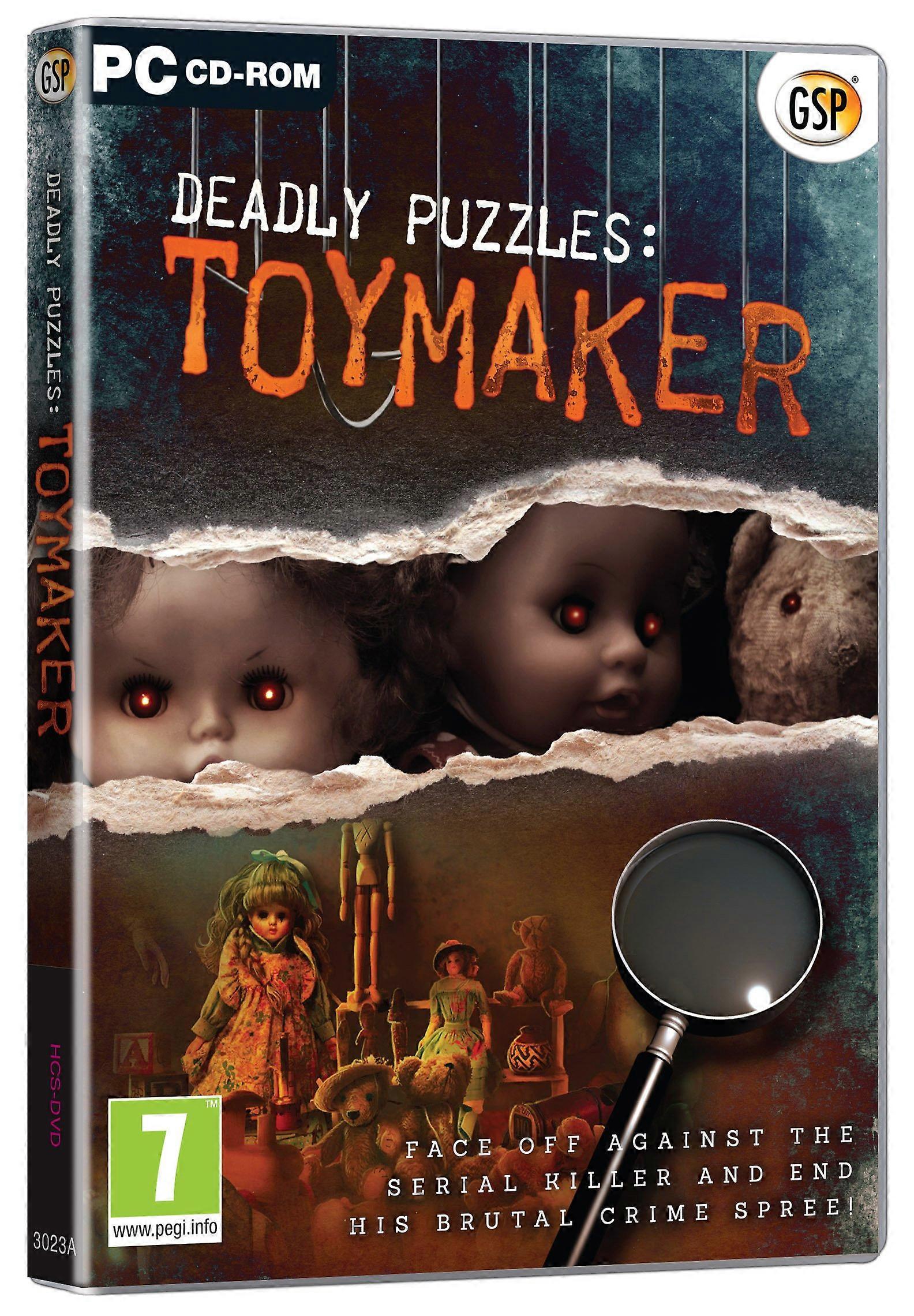 Deadly Puzzles ToyMaker (PC CD) - New & Sealed