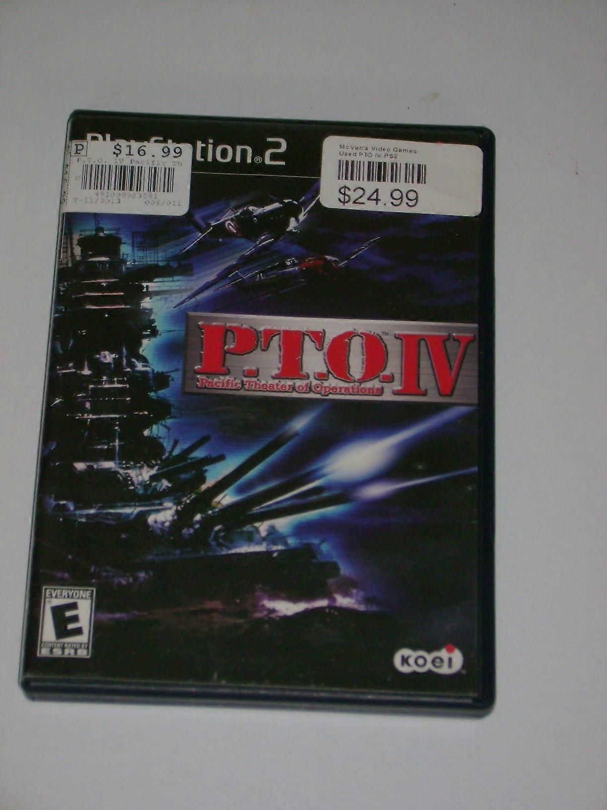 Pto 4  Game -  - PAL - New & Sealed