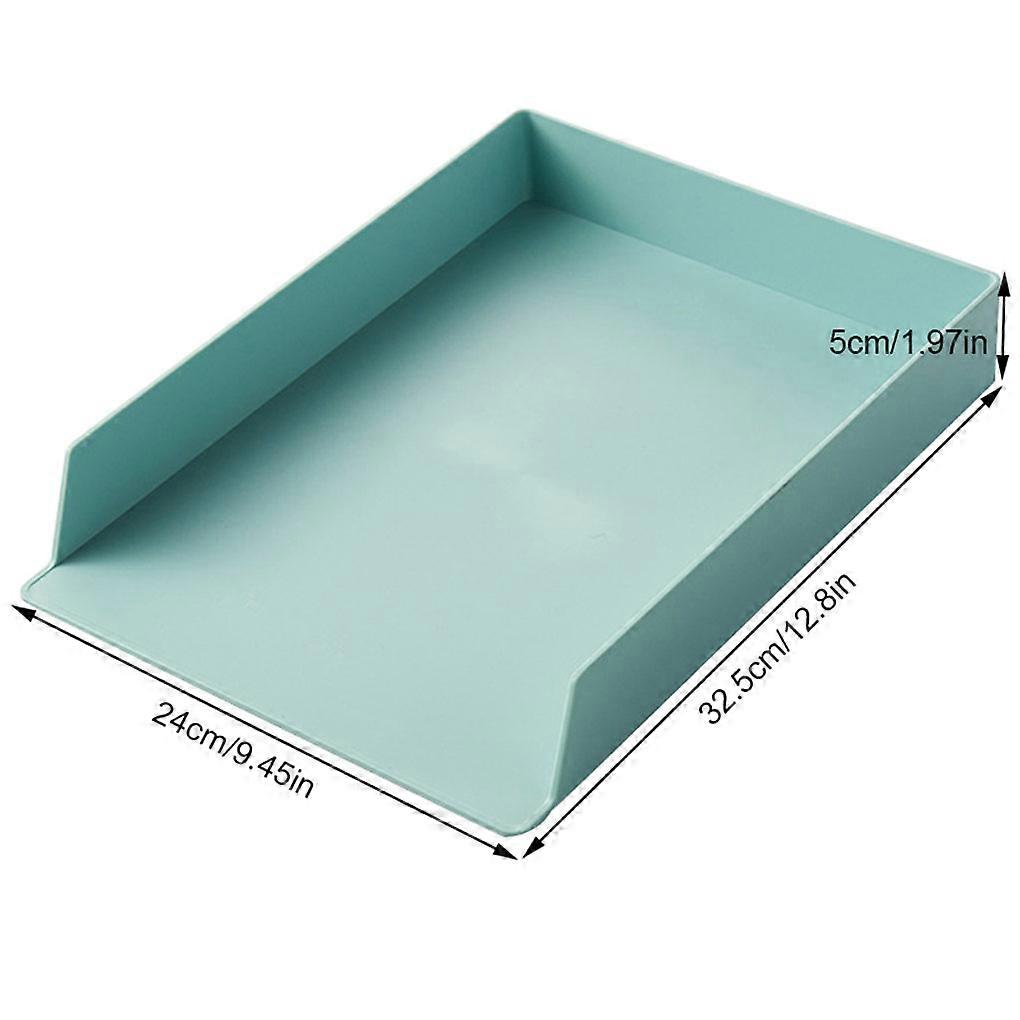Office Desktop Organizer A4 Paper Drawer Storage Box Stackable File Cabinet Pen Holder Document Case Holder A4 Size Storage Box
