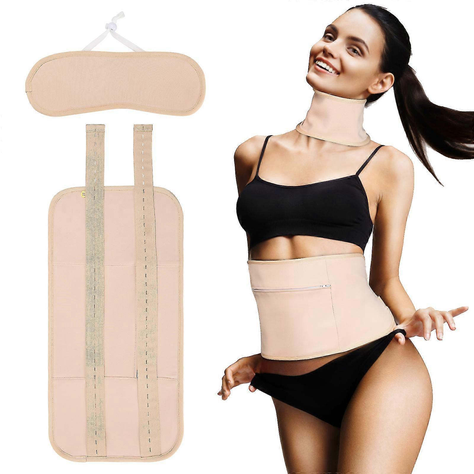 Ulei esential reutilizabil Nursing Assistant Pachet de ulei de ricin cu protectie gat + Set de protectie a taliei