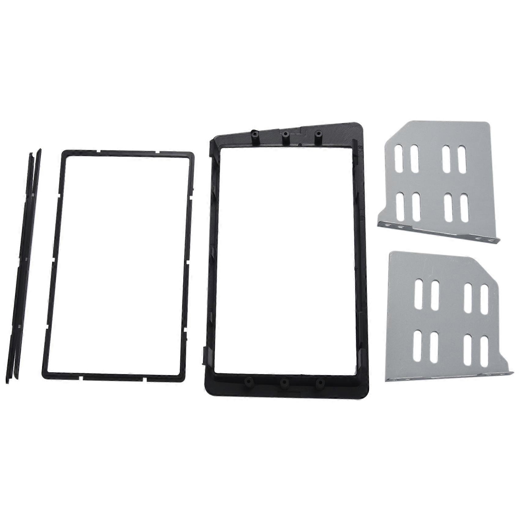 Top Double 2 Din Car Radio Fascia for 2001-2005 LHD Dash Mount DVD Frame Auto Stereo Adaptor