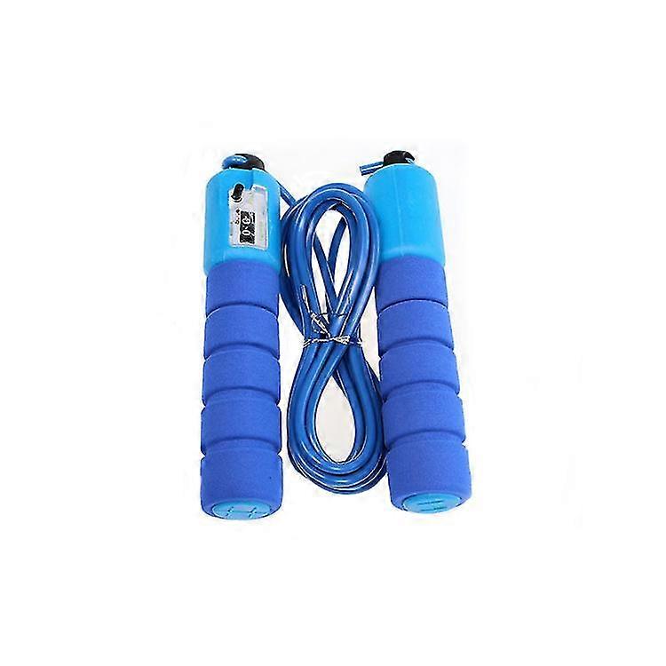 jump ropes with counter fitness jump skip(3pcs-blue)