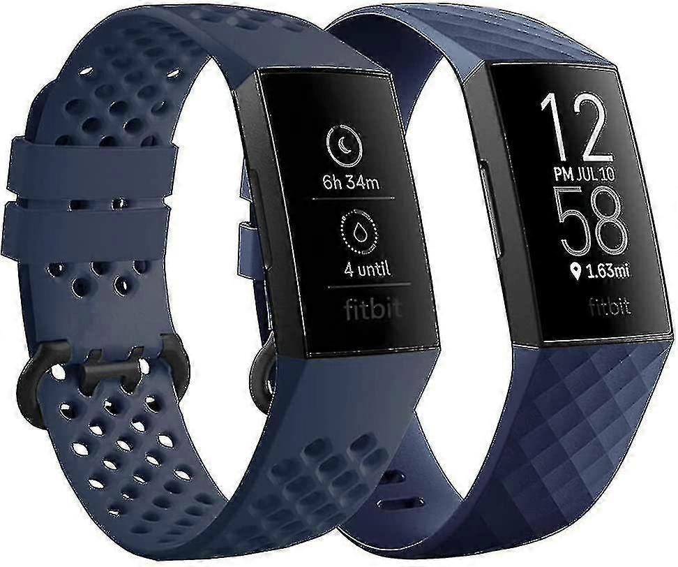 zmd replacement watch strap compatible with fitbit charge 3/fitbit cha
