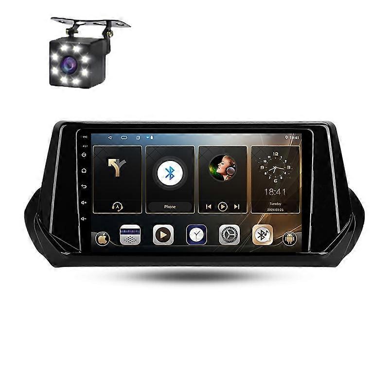 Android Auto For Peugeot 2008 II 2 2019 - 2021 Car Multimedia Radio Wireless Navigation GPS