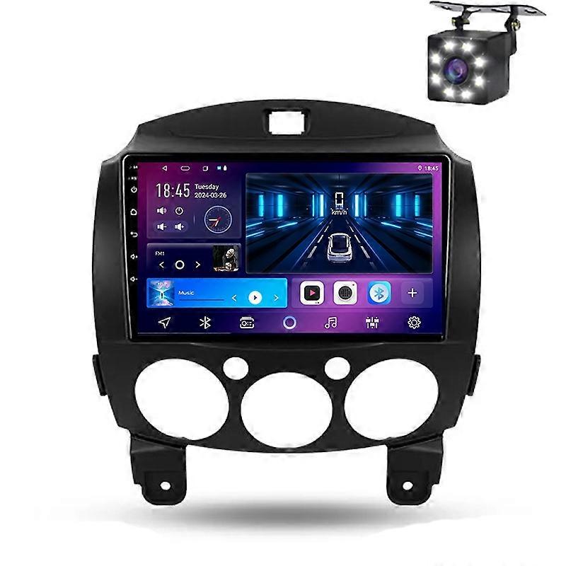 Car Radio For Mazda 2 DE 2007 - 2014 Multimedia Player Carplay Navigation Auto