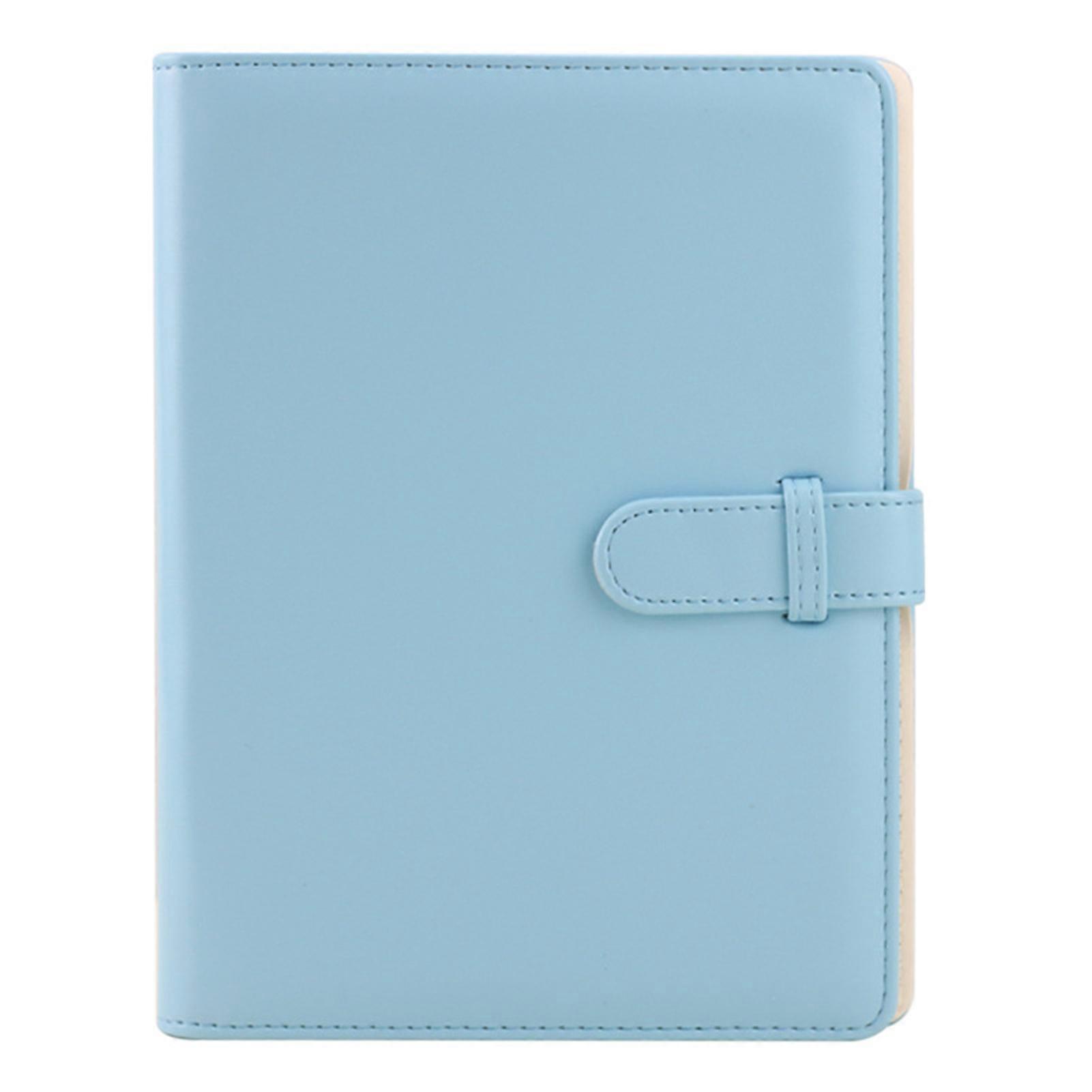 ألبوم صور بولارويد 3 بوصة مع مشبك منظم صور بلون سادة للنساء الفتيات