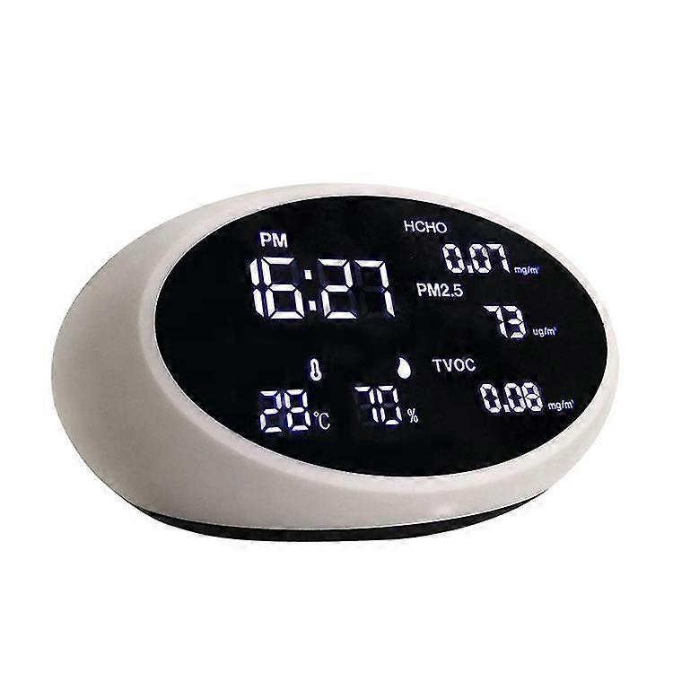 Gas Analyzer Pm2.5 Monitor Tvoc Hcho Formaldehyde Detector Temperature Humidity Meter Air Quality Monitor