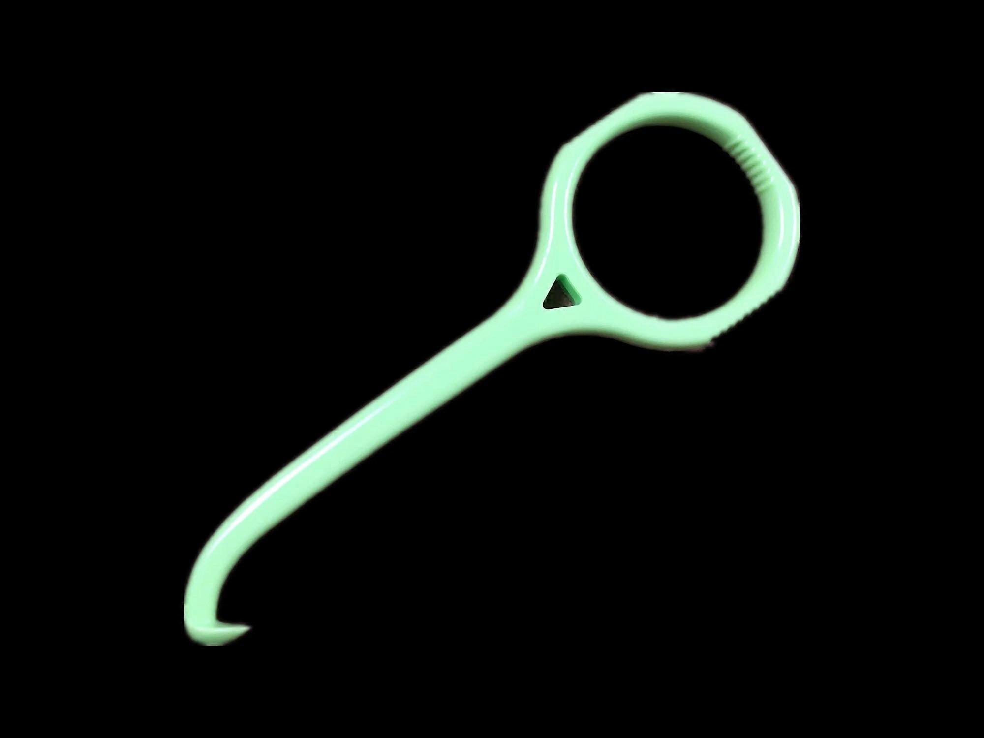 歯科矯正アライナートレイリムーバー見えないブレースピッカーはツールを外す緑色