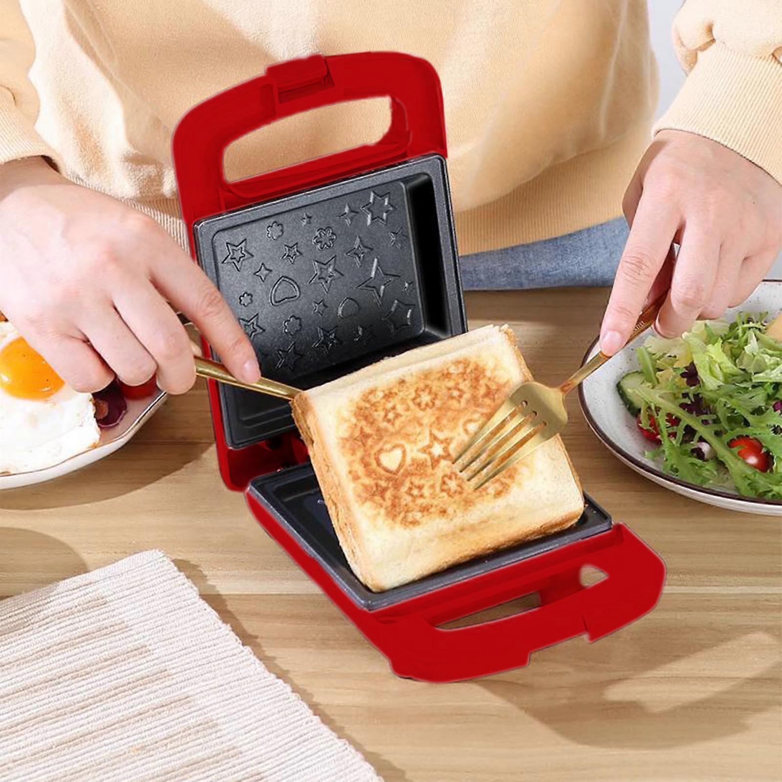 Bread Maker - Toaster - Double Sided Heating Mini Breakfast Machine - Home Multifunctional Breakfast Machine - Sandwich Maker FLYE3487