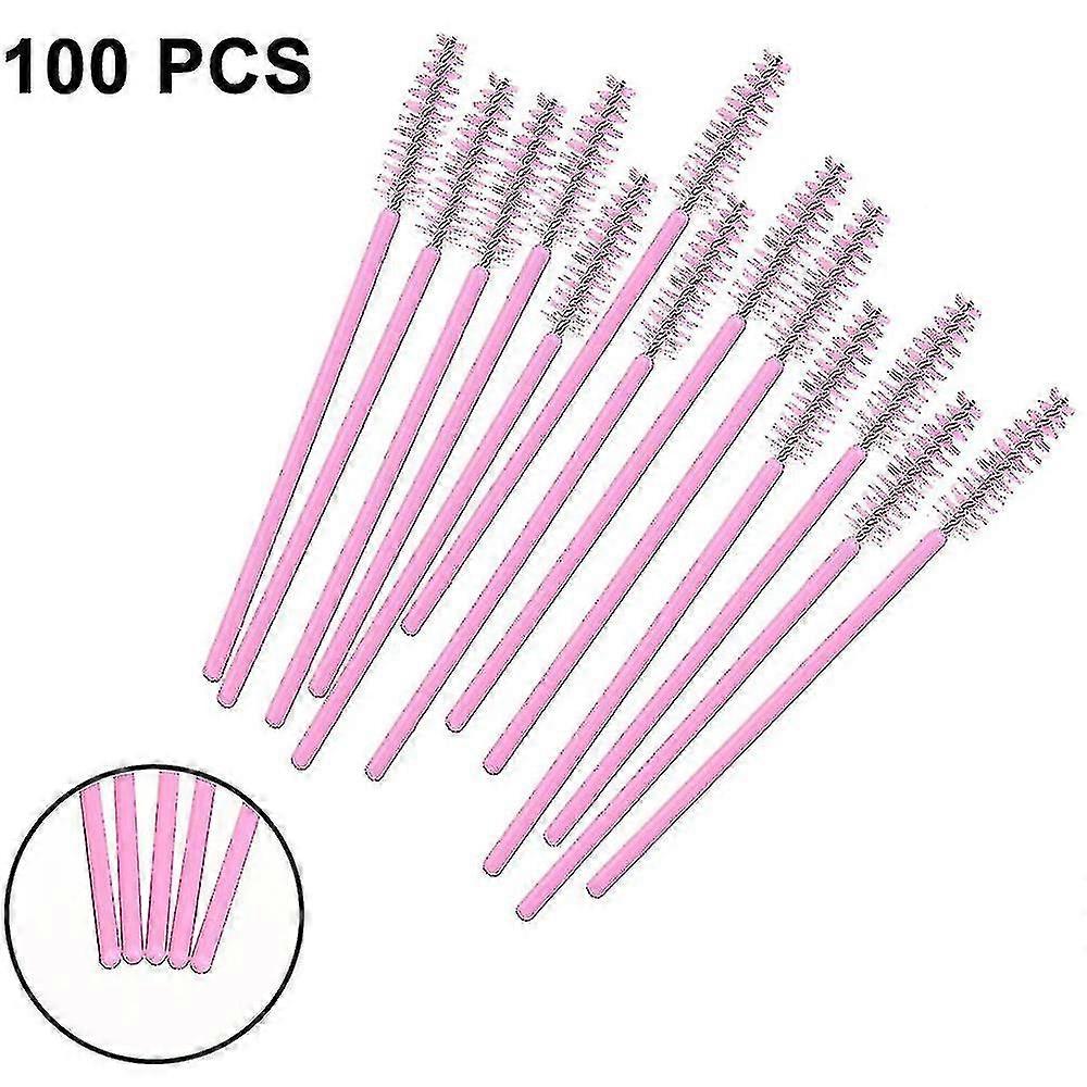 100 Pcs Disposable Eyelash Brush