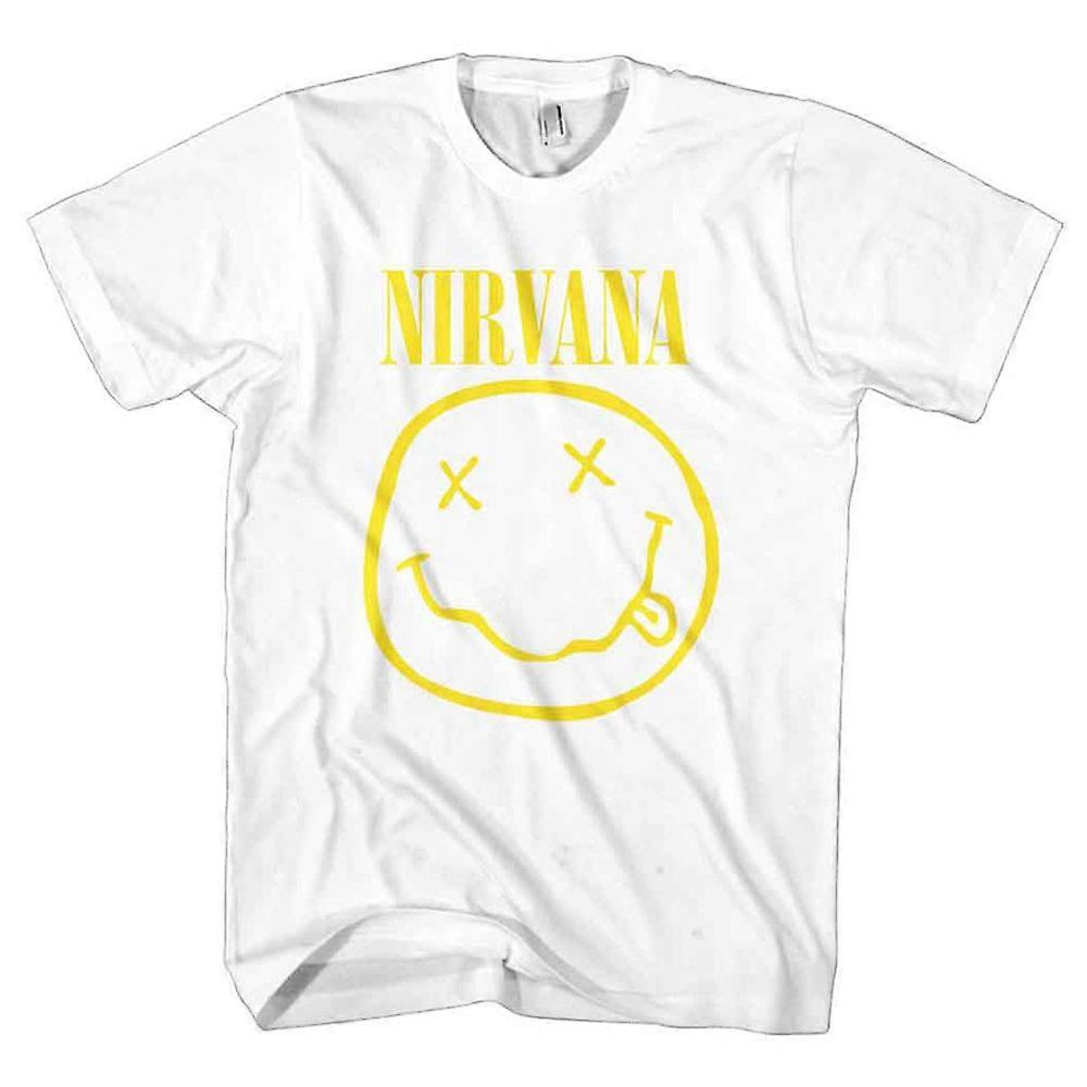 Nirvana Yellow Grunge Face T Shirt