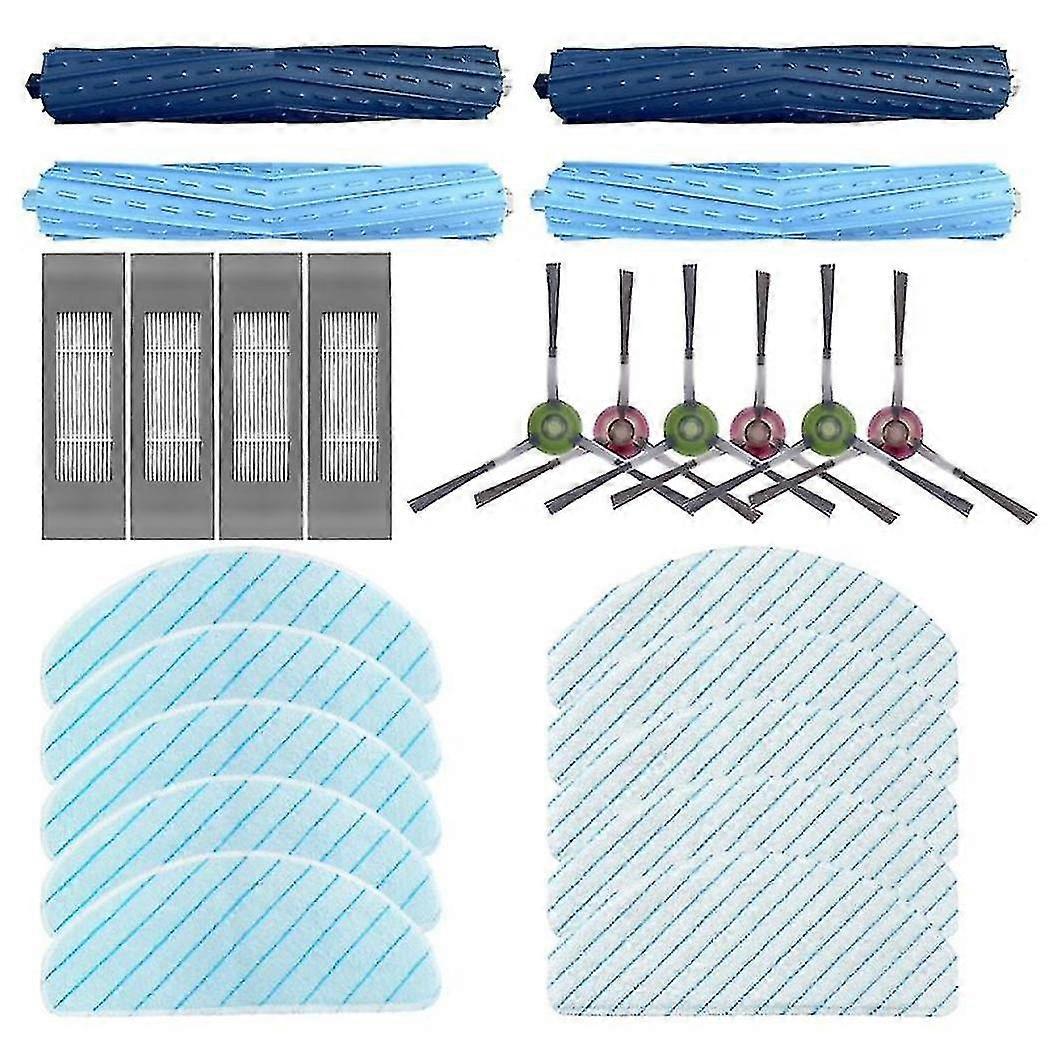 Rubber Roller Main Brush Filter Side Brushes Mop Cloth Filter