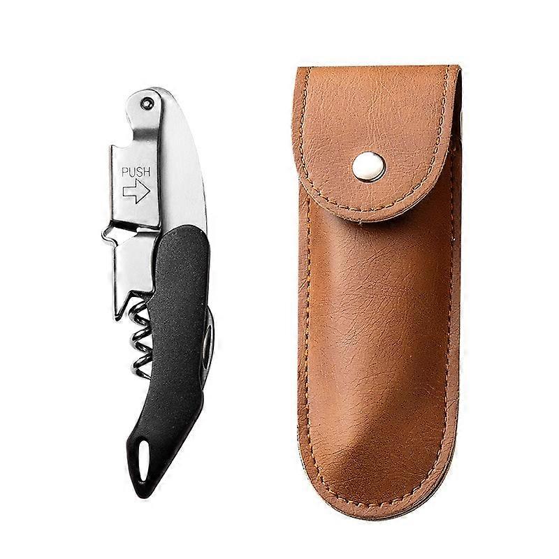 Professional Waiters Corkscrew with Leather Case