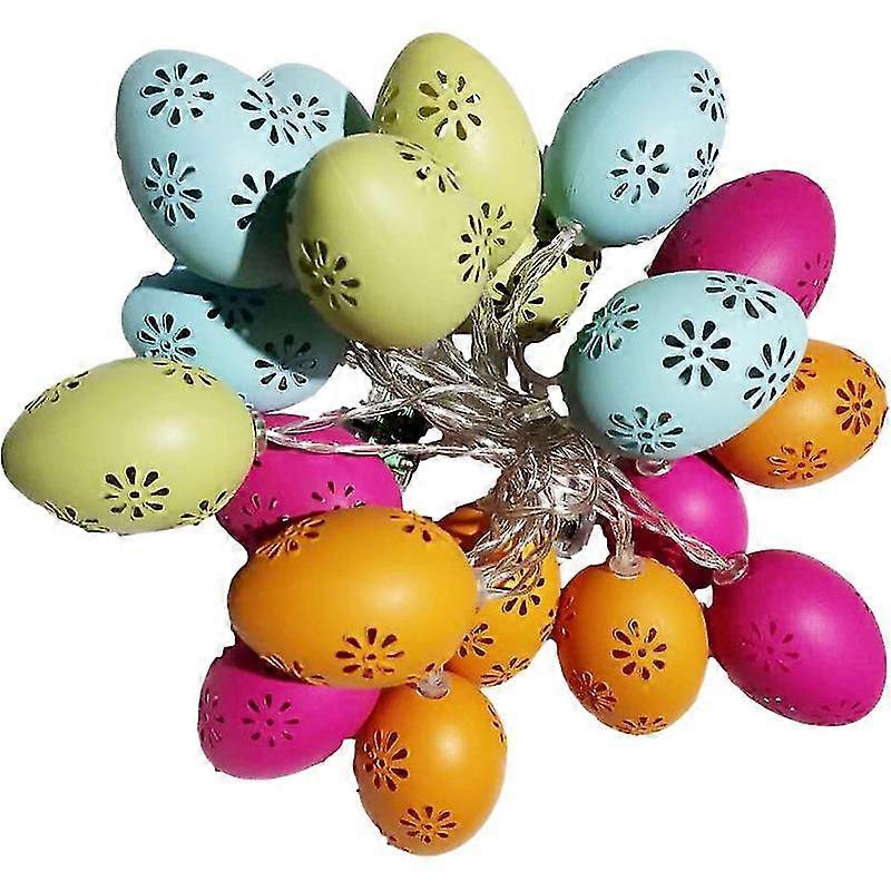 10/20/40 Led Light Easter Eggs For Easter Party Decoration Wedding Decoration