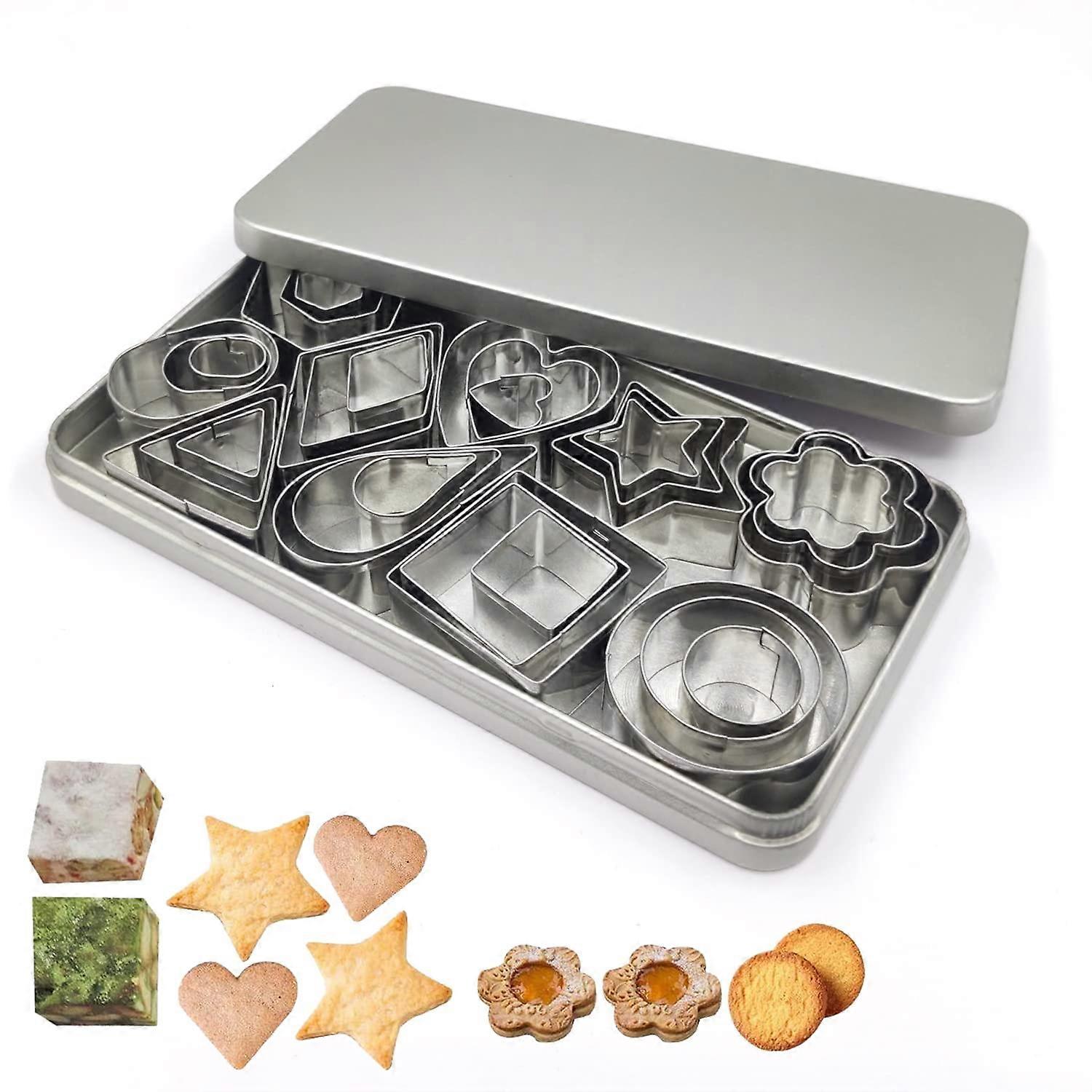 30pcs Cookie Cutters (Geometry)