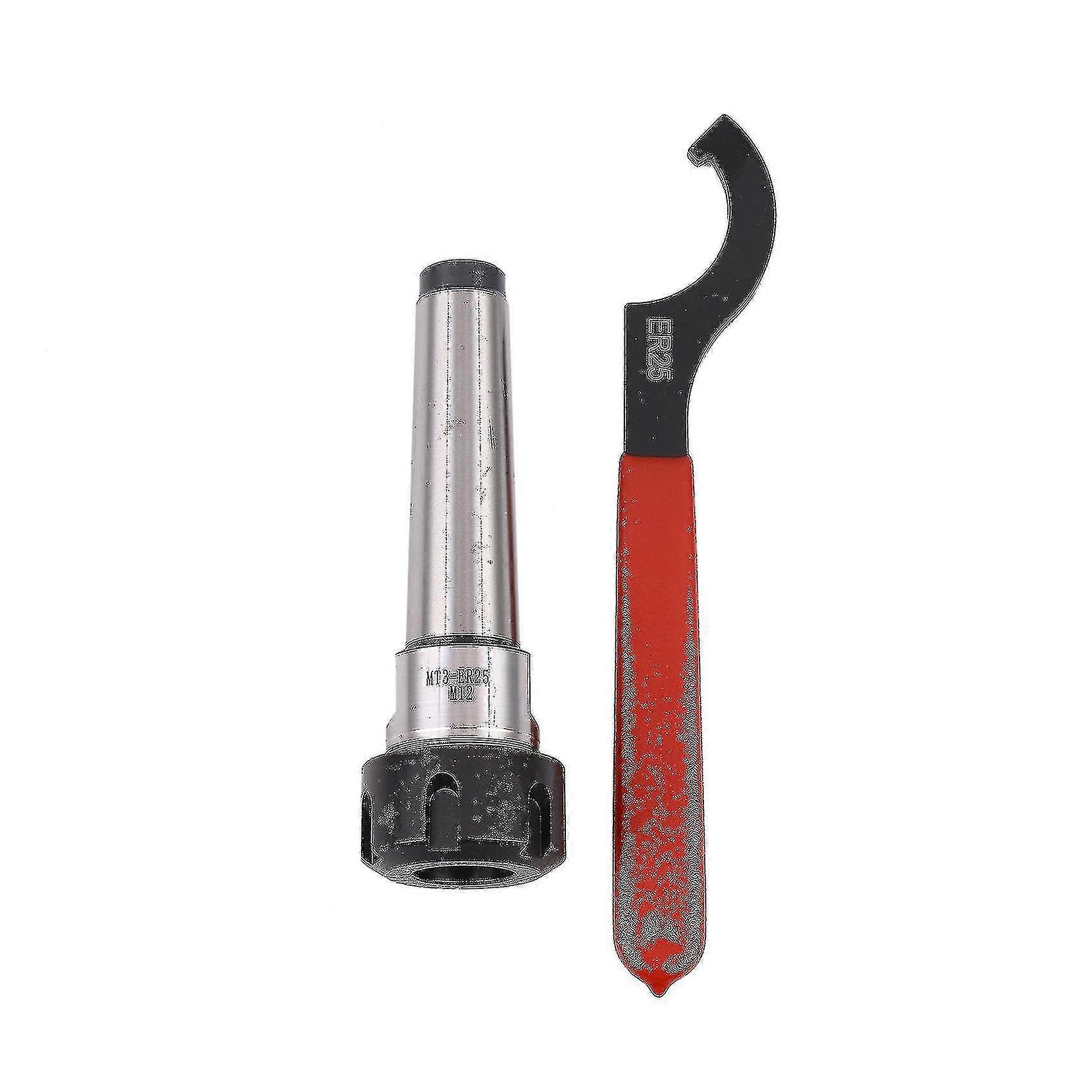 Mt3 Er25 M12 Collet Chuck Fixed Cnc Milling And Turning Tool