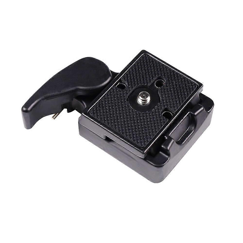 Camera Quick Release Plate with Quick Release Clip and 1/4" to 3/8" Screw Adapter Compatible with 496RC498RC2804RC2