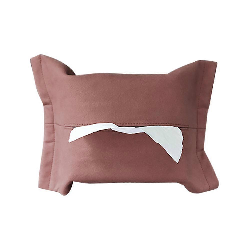 Hengende Bil Vev Boksholder Bil Midtkonsoll Armlene Armlene Serviettboks Solskjerm Baksete Vev Veske Imitert Lær Fix Stropp