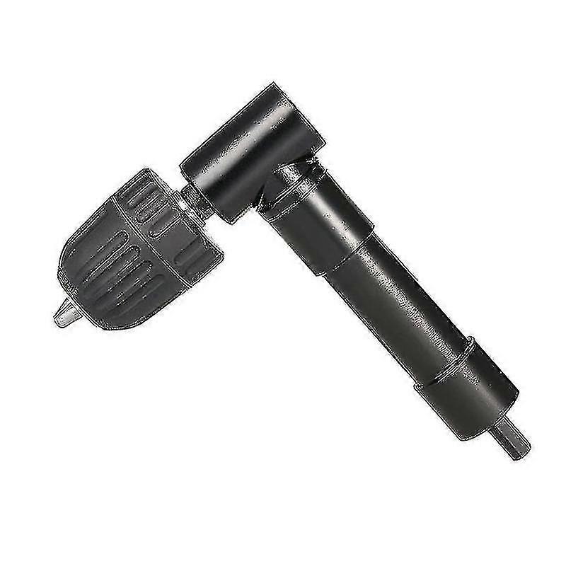 Self-tightening 90 Right Angle Chuck, Quick Release Elbow Drill Chuck Bit Screwdriver Angle Bit Adapter Chuck Bit Adapter Right Angle Drill